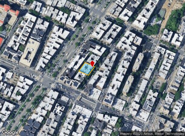 1225 Sheridan Ave, Bronx, NY Parcel Map