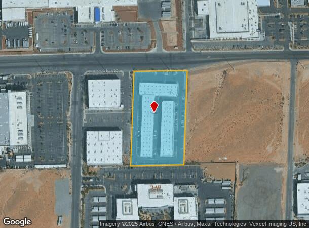6445 W Sunset Rd, Las Vegas, NV Parcel Map