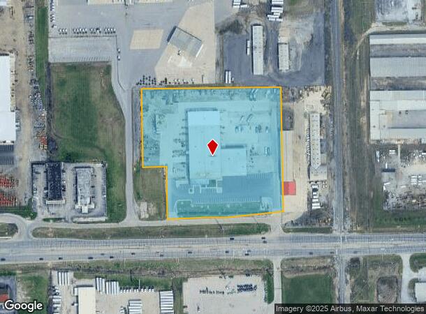 2500 W Coliseum Blvd, Fort Wayne, IN Parcel Map