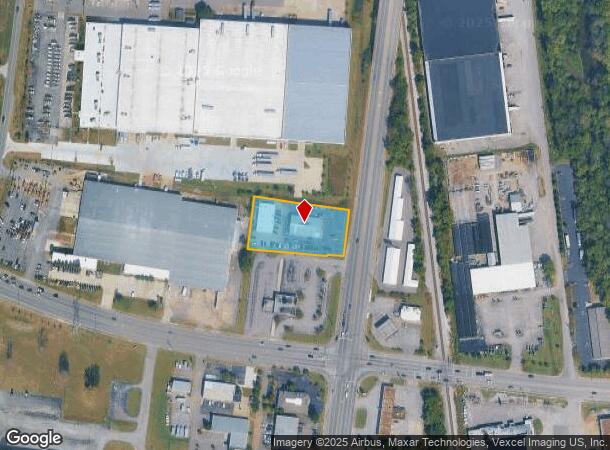  1242 S Church St, Murfreesboro, TN Parcel Map