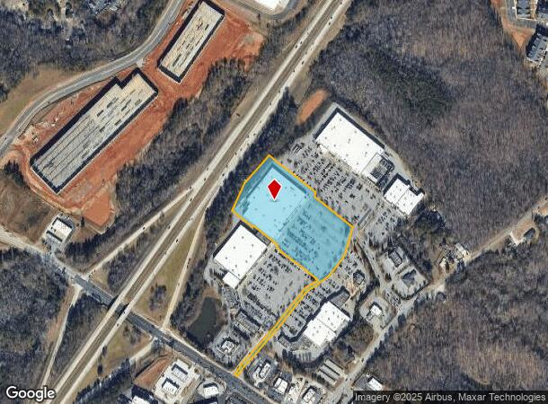  5865 Spout Springs Rd, Flowery Branch, GA Parcel Map