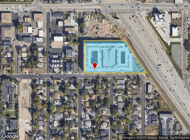  4545 E Warren Ave, Denver, CO Parcel Map