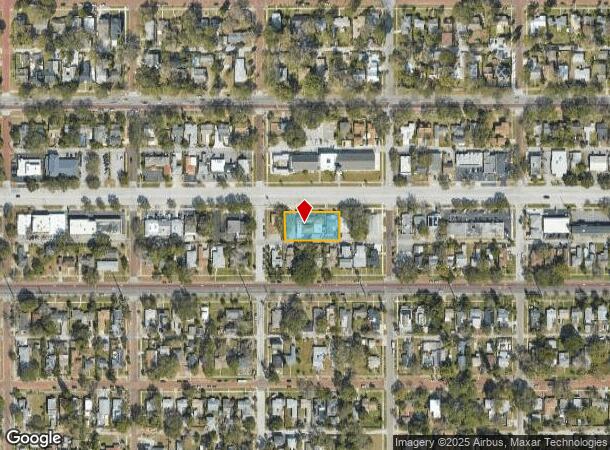  4344 Central Ave, Saint Petersburg, FL Parcel Map