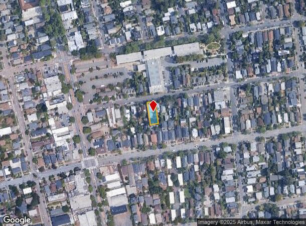 1132 Francisco St, Berkeley, CA Parcel Map