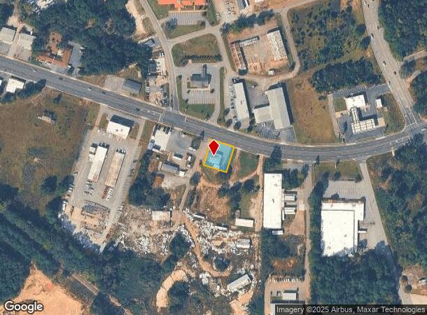  907 Whitehall Rd, Anderson, SC Parcel Map