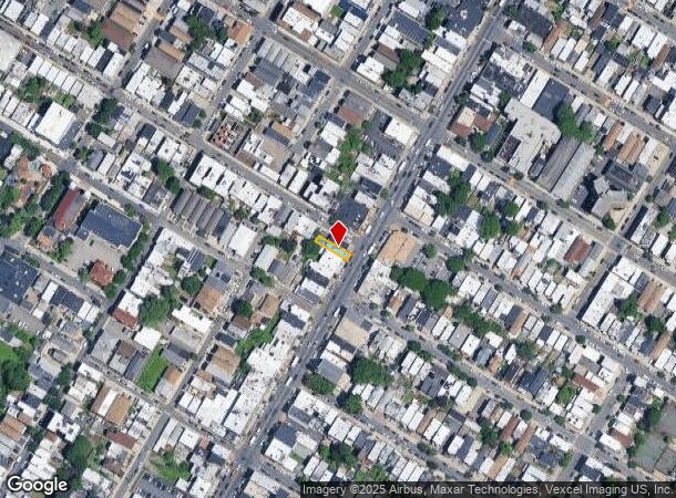  6617 Bergenline Ave, West New York, NJ Parcel Map
