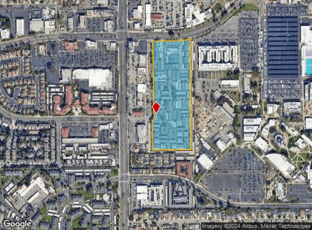  2700 Peterson Pl, Costa Mesa, CA Parcel Map