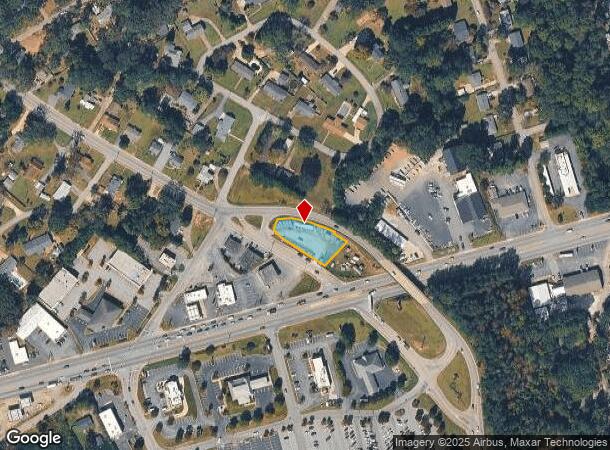  901 S B St, Easley, SC Parcel Map