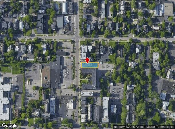  257 Elmwood Ave, Buffalo, NY Parcel Map