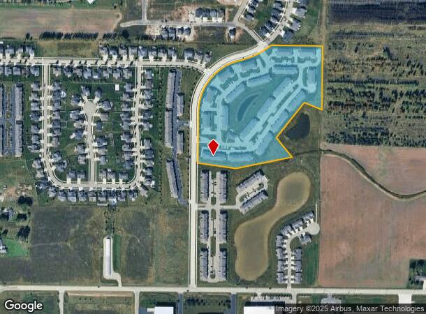 3600 Cherryvale Cir, Appleton, WI Parcel Map