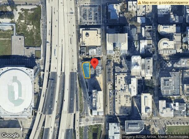  128 W Church St, Orlando, FL Parcel Map