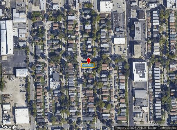  1301 Elgin Ave, Forest Park, IL Parcel Map