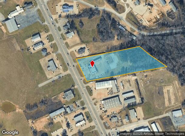  2510 S Main St, Lindale, TX Parcel Map