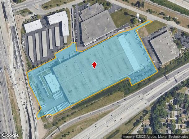 5959 Butterfield Rd, Hillside, IL Parcel Map