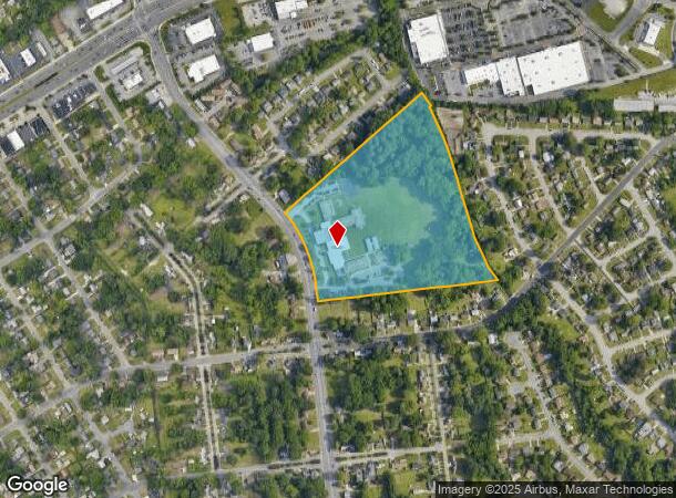  1424 Aberdeen Rd, Hampton, VA Parcel Map