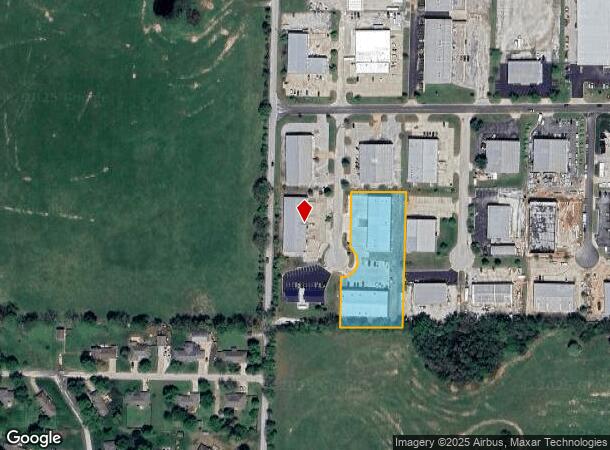 1009 N Hawks Perch St, Nixa, MO Parcel Map