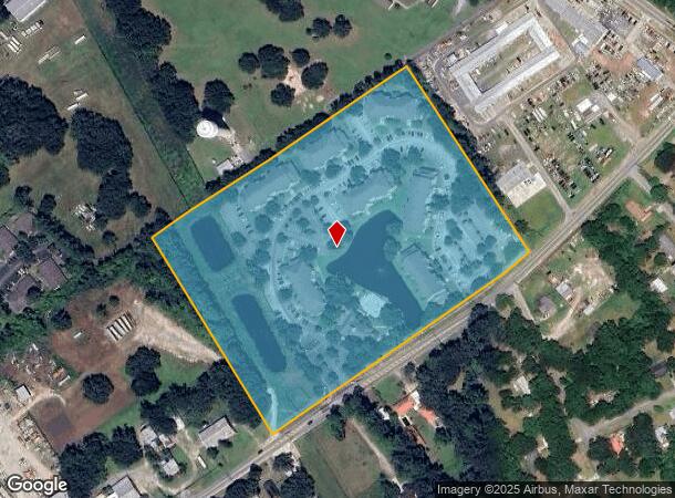104 Eagles Pointe Dr, Brunswick, GA Parcel Map