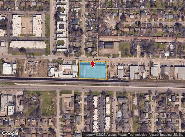  2118 Parkside Ave, Irving, TX Parcel Map