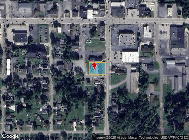 62 S Main St, Hubbard, OH Parcel Map