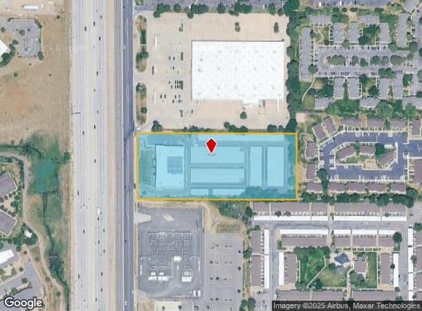 1710 S Abilene St, Aurora, CO Parcel Map