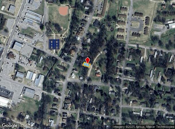 320 Park St, Pulaski, TN Parcel Map