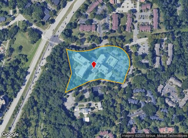 5400 Vantage Point Rd, Columbia, MD Parcel Map