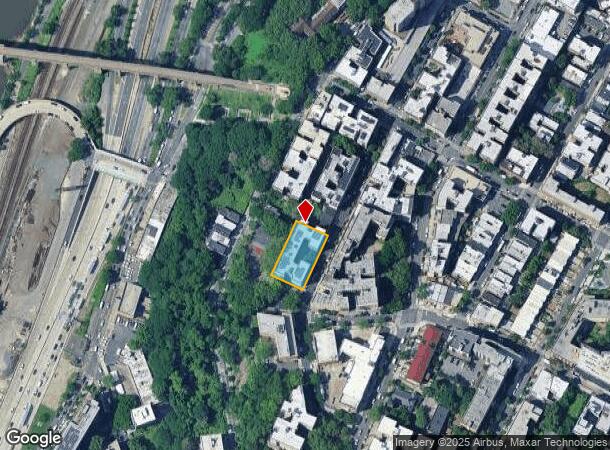 1307 Merriam Ave, Bronx, NY Parcel Map