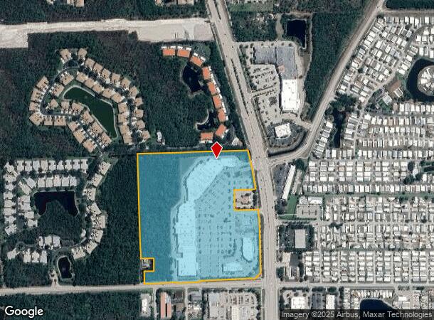 13551 Tamiami Trl N, Naples, FL Parcel Map