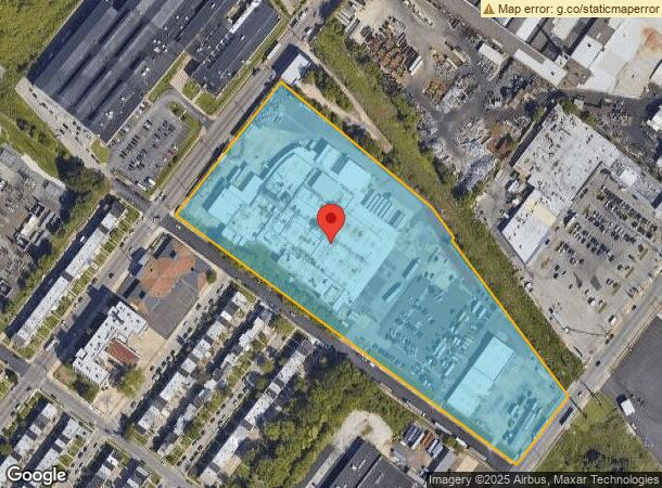  5501 Tabor Ave, Philadelphia, PA Parcel Map