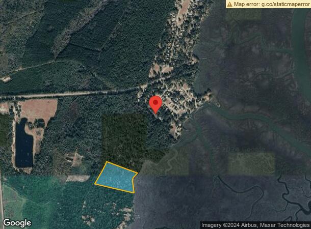  207 Oyster Point Dr, Midway, GA Parcel Map