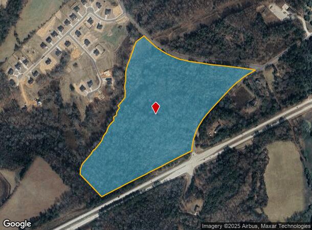 733 Harrison Mill Rd, Winder, GA Parcel Map