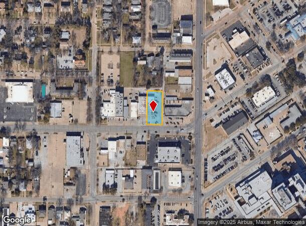  1710 9Th St, Wichita Falls, TX Parcel Map