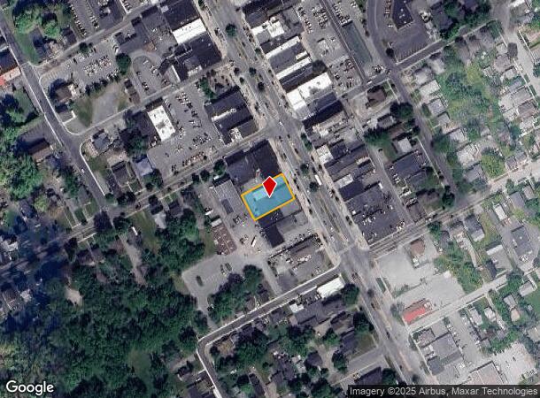 212 S Main St, Canandaigua, NY Parcel Map