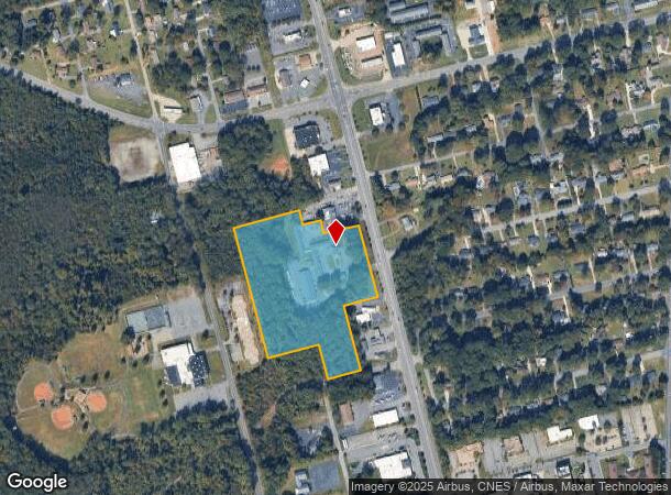 213 S Van Buren Rd, Eden, NC Parcel Map