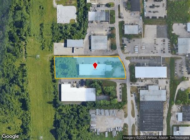  4525 Airwest Dr Se, Grand Rapids, MI Parcel Map