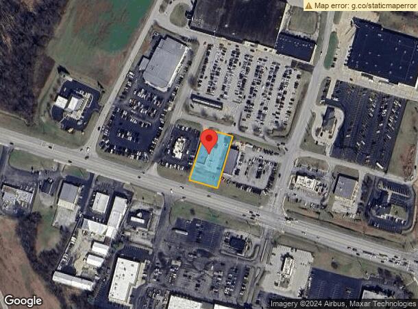  110 W John Rowan Blvd, Bardstown, KY Parcel Map