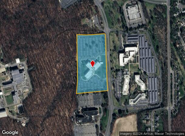  500 College Rd E, Princeton, NJ Parcel Map