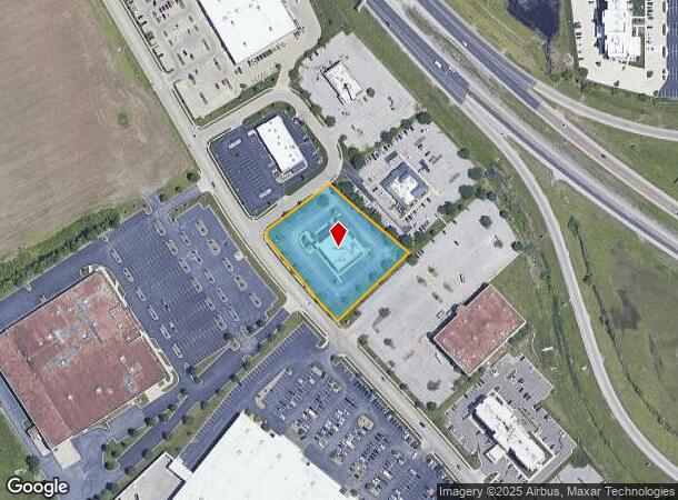  1214 Central Park Dr, O Fallon, IL Parcel Map