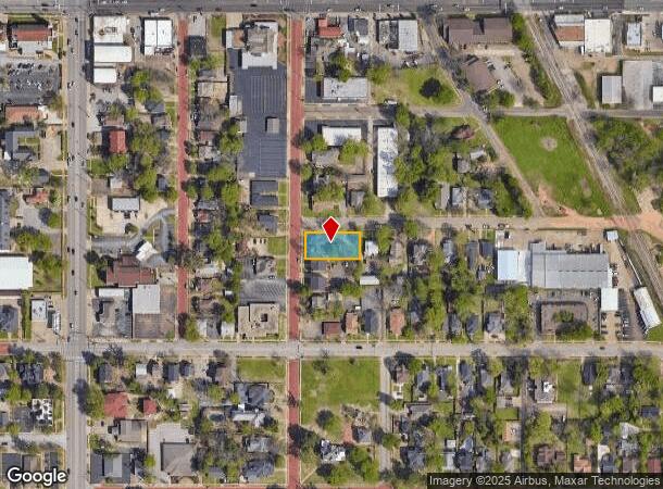 514 S Fannin Ave, Tyler, TX Parcel Map