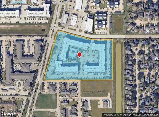  2218 Greenhouse Rd, Houston, TX Parcel Map