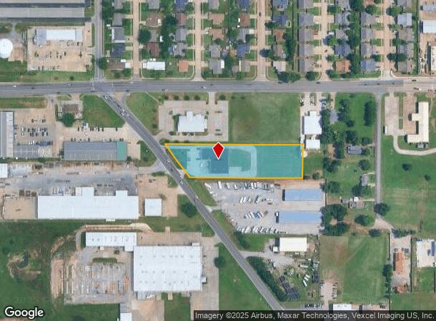  2050 S Broadway St, Moore, OK Parcel Map