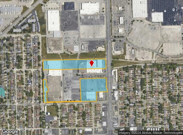  7700 S Cicero Ave, Burbank, IL Parcel Map