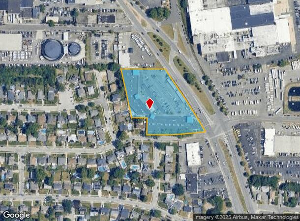  1040 S Broadway, Hicksville, NY Parcel Map