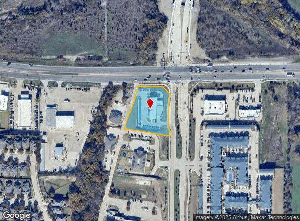  6211 W University Dr, Mckinney, TX Parcel Map