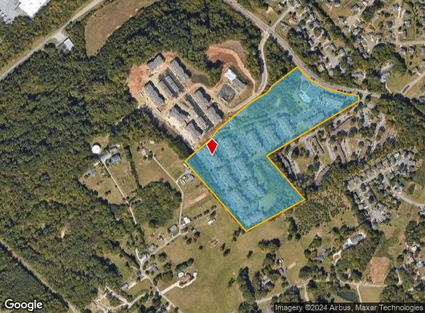  2901 Legacy Pointe Way, Knoxville, TN Parcel Map