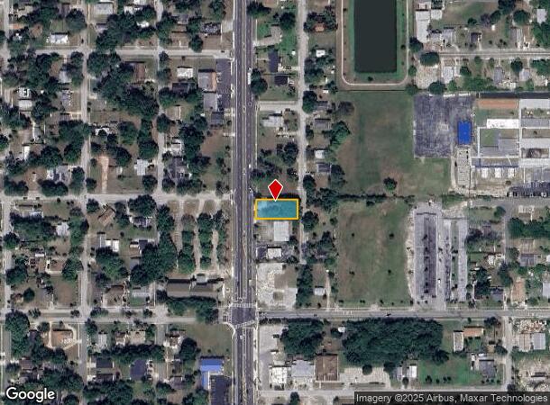 704 S Fiske Blvd, Cocoa, FL Parcel Map