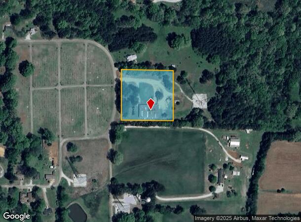 253 Cemetery Rd, Ecru, MS Parcel Map