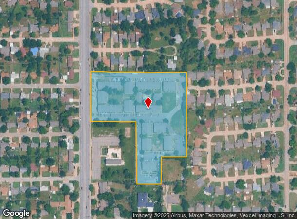 6100 N Macarthur Blvd, Warr Acres, OK Parcel Map