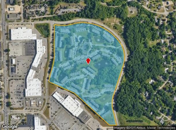  600 N Center Dr Nw, Grand Rapids, MI Parcel Map