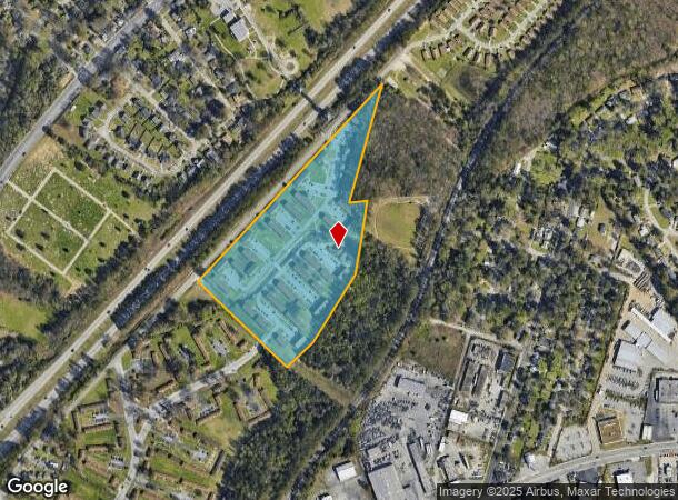 100 Ripplemeyer Ave, Columbia, SC Parcel Map